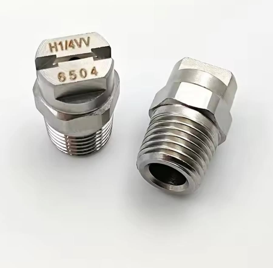 Bicos em aço inox usinados