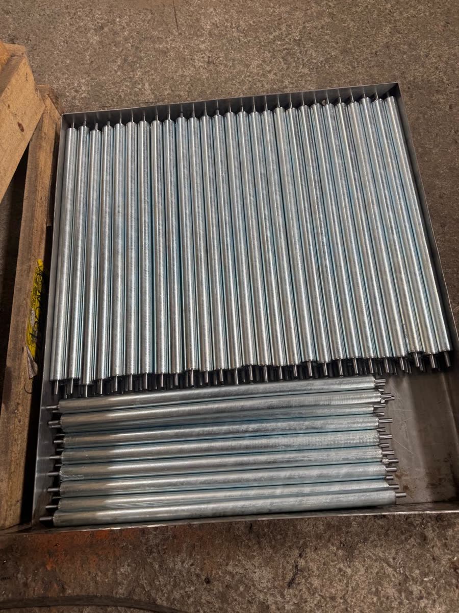 Roletes galvanizados