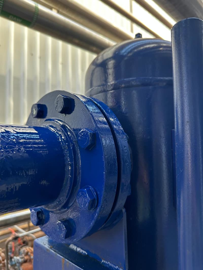 Flanges e pintura